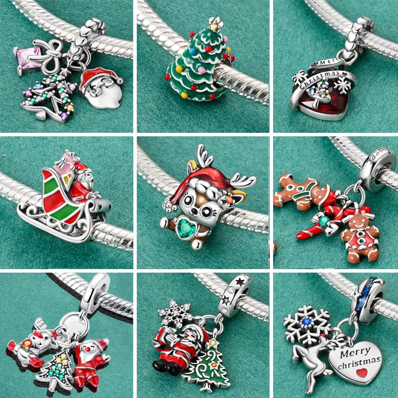 Authentic Pandora Xmas high quality Charm