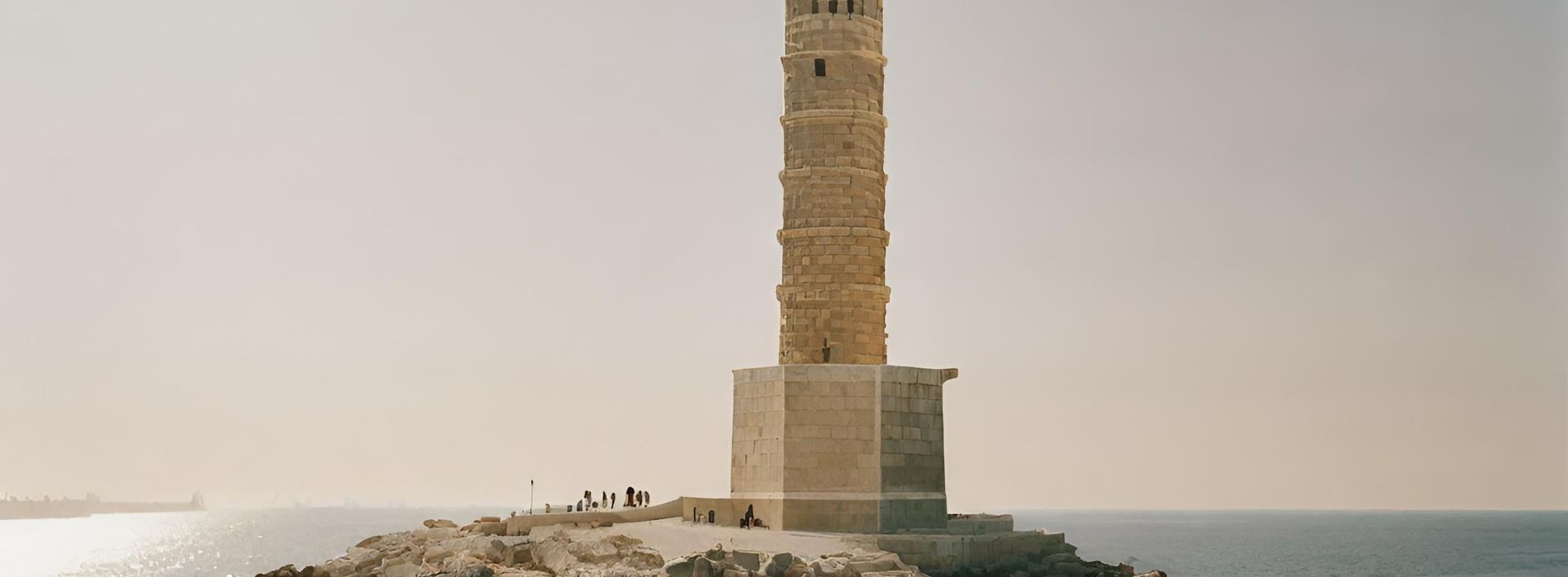 Pharos lighthouse of alexandria - Madeinsea©