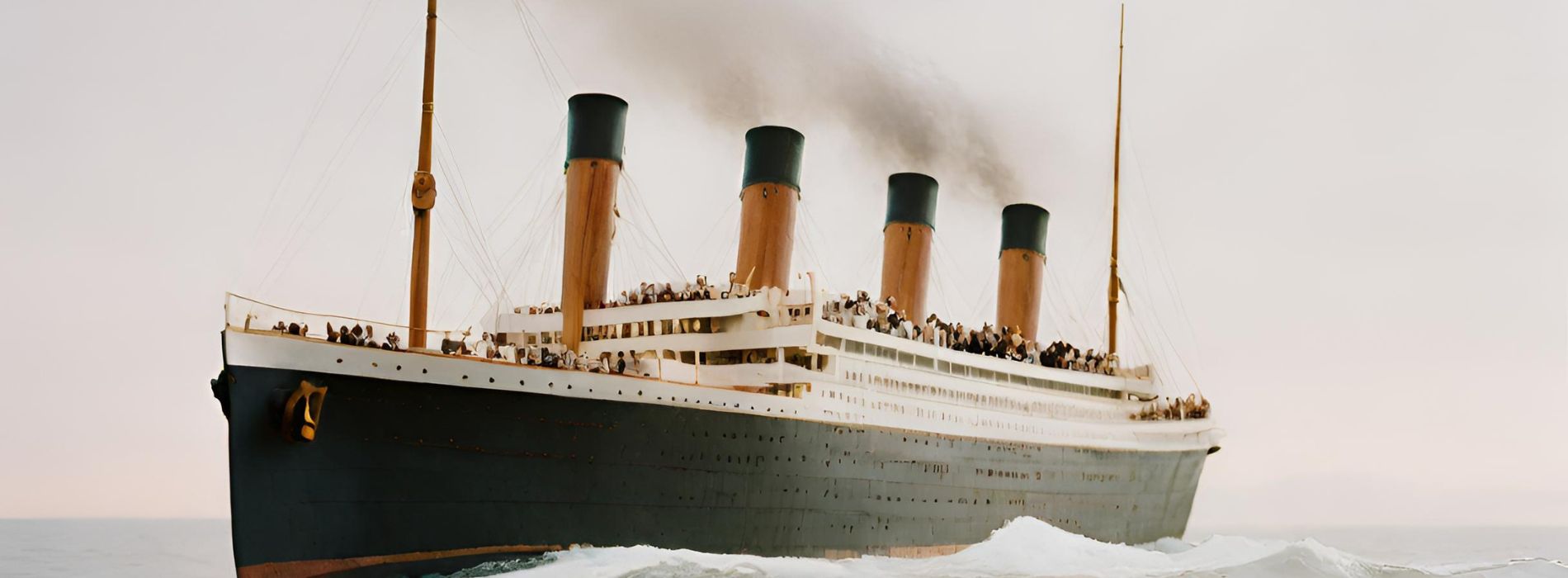 The story of the Titanic: Its construction, maiden voyage, and sinking. - Madeinsea©