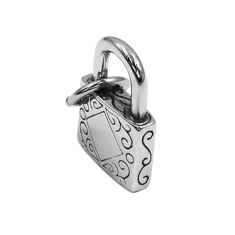 Norse Viking Lock Pendant Stainless Steel Jewelry Fashion Celtic Knot Lock Biker Men Pendant Gift Wholesale SWP0609A