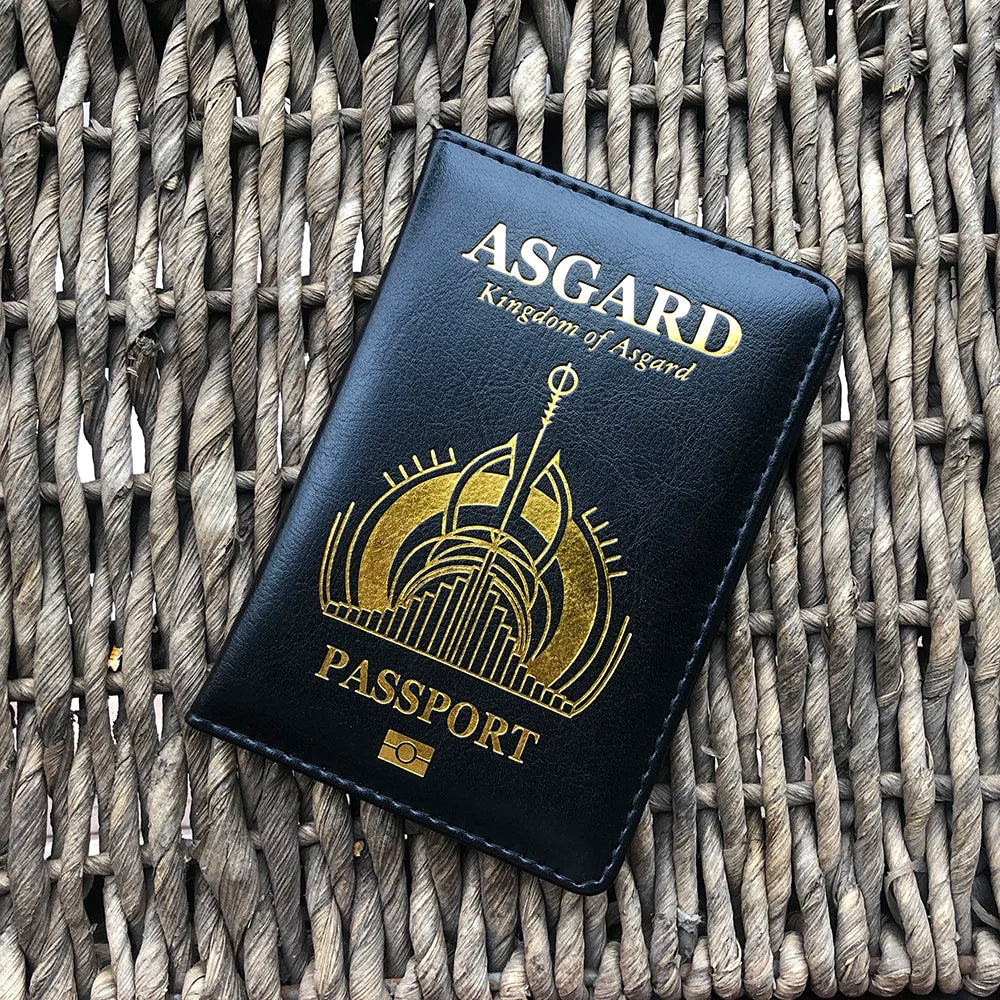 the Asgard Norse Mythology Passport Cover Vikings