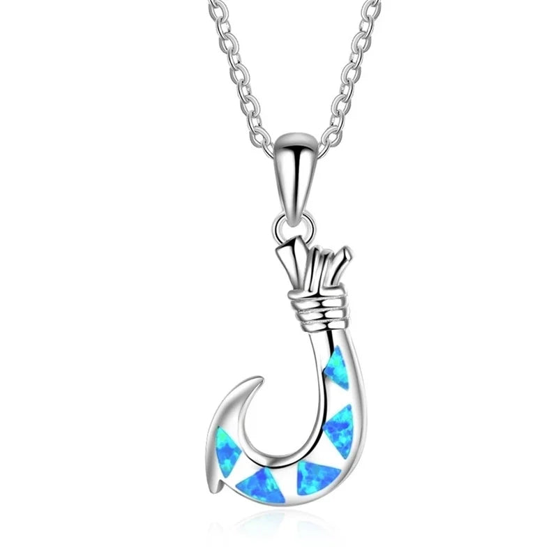 Women's Fish Hook Necklace