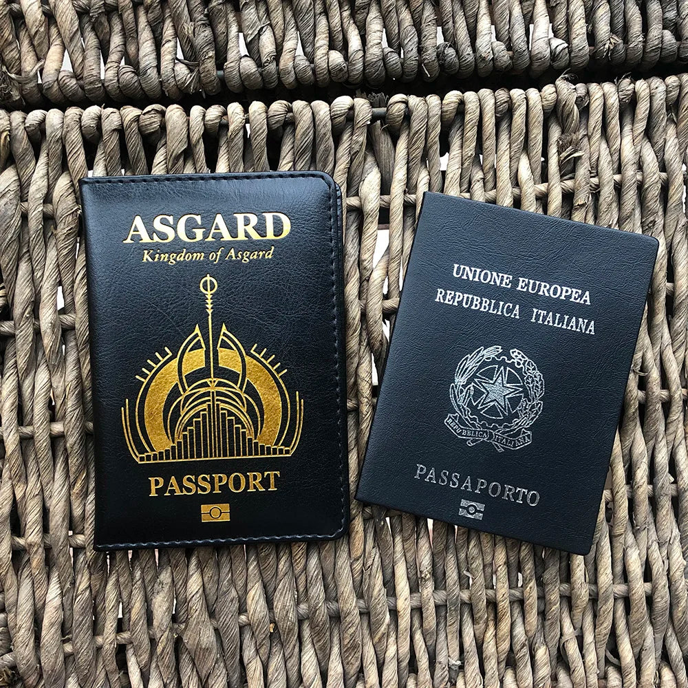 the Asgard Norse Mythology Passport Cover Vikings