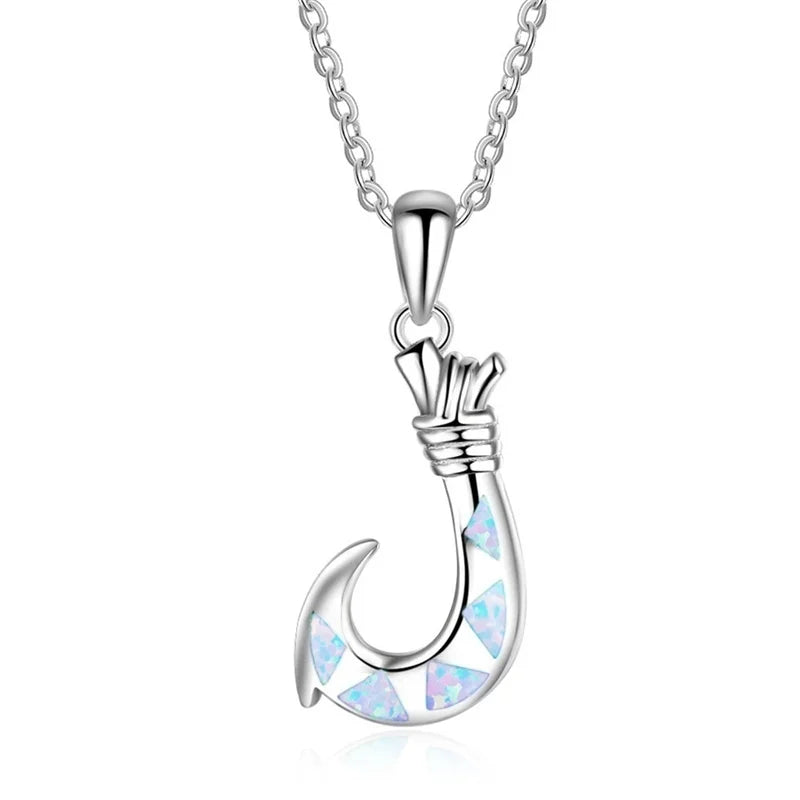 Women's Fish Hook Necklace