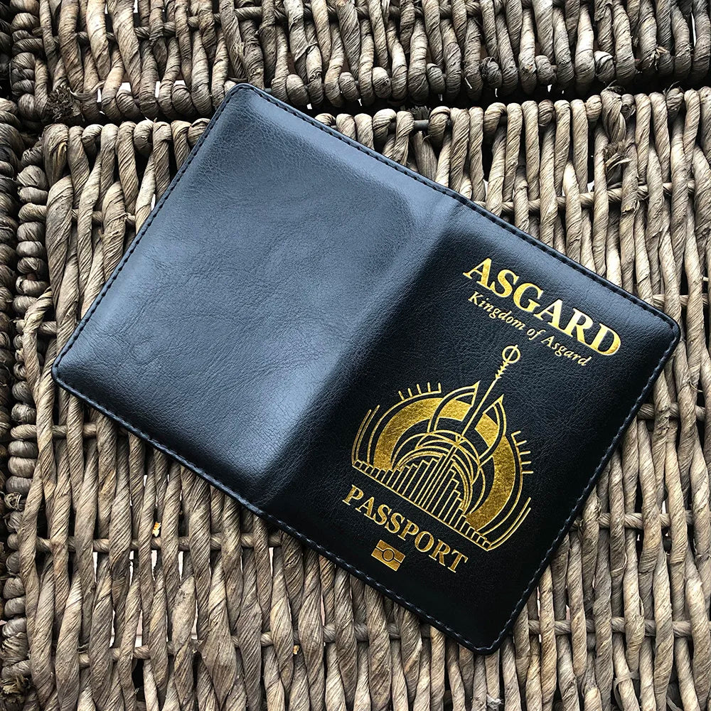 the Asgard Norse Mythology Passport Cover Vikings