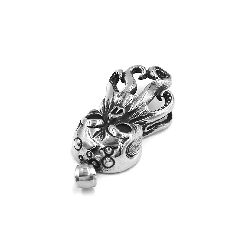 Fashion Octopus Pendant Stainless Steel Jewelry Animal Biker Mens Women Gift SWP0574A