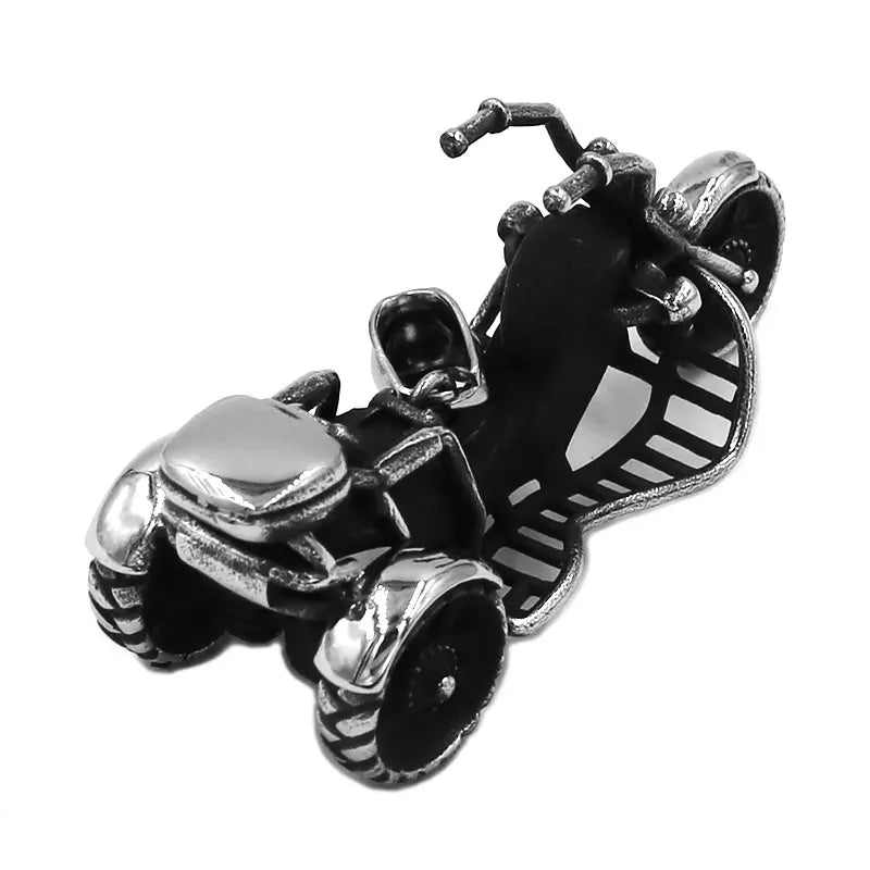 Fashion Tricycle Pendant Stainless Steel Pendant Necklace Trike Biker Mens Boys Pendant SWP0523A