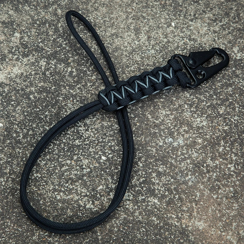 Outdoor Rock Climbing Metal Clip Hanging Neck Jawbone Knot Lanyard For iPhone Camera USB Holder ID Pass Card Name Badge Holder