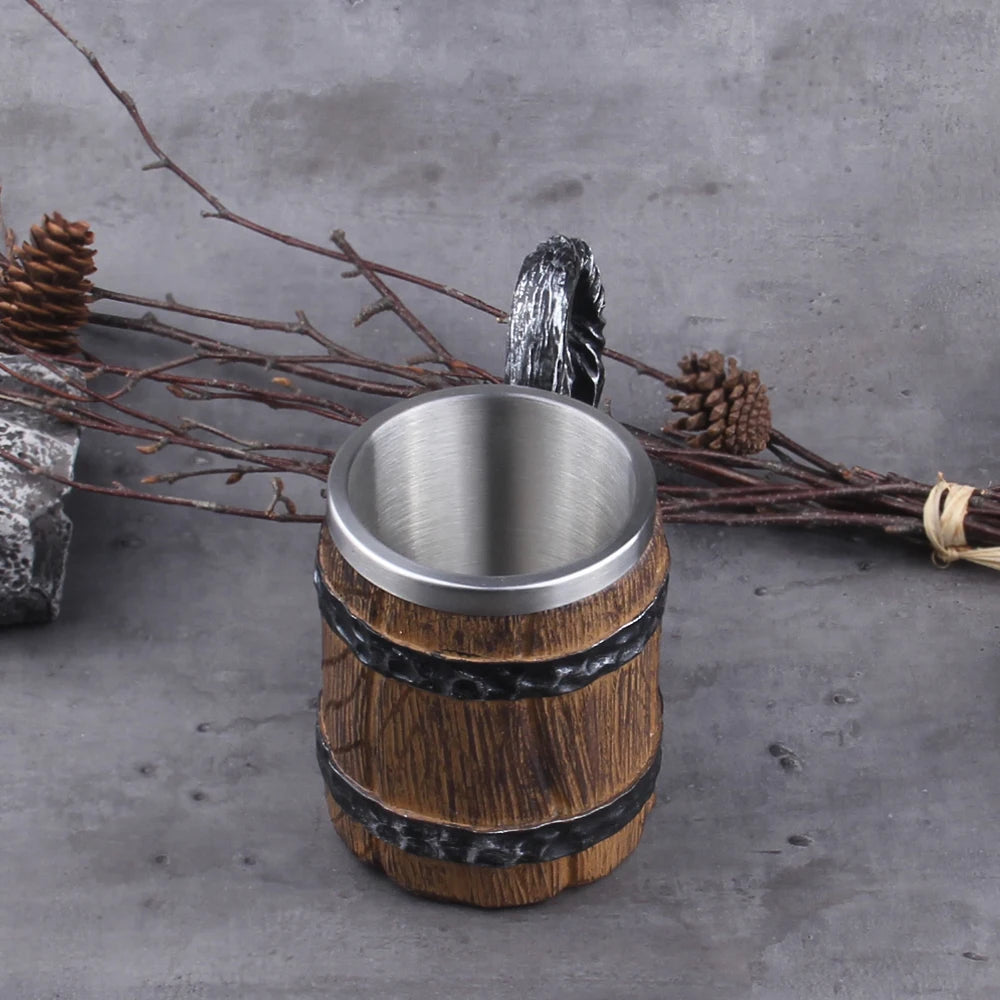 Danegeld Tankard Viking Mug With Stainless Steel Insulation 600ml