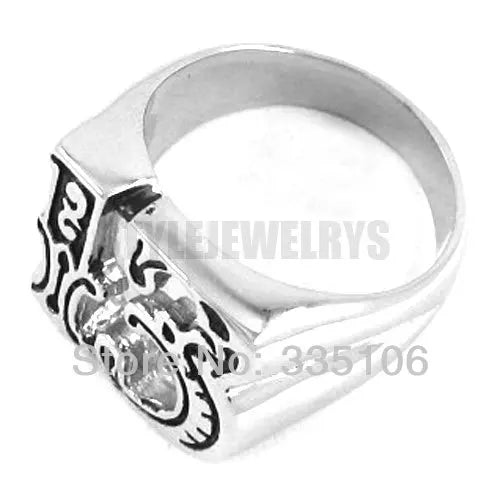 Fashion  Number 13 Ring Stainless Steel Jewelry Punk Biker Men Ring SWR0132A