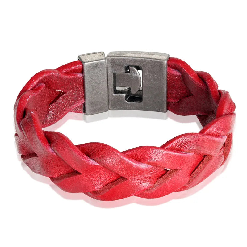 2023 Newest Design Fashion Multi-layer Leather Bracelet Men Vintage Punk Anchor Bracelets Women Nautical Jewelry Preferred Gift