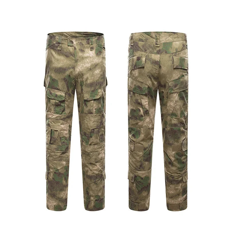 Military Pants Army Camouflage Tactical Pants High Quality Multi Pocket Cargo Pant Men Clothing Printball Trousers TFG3