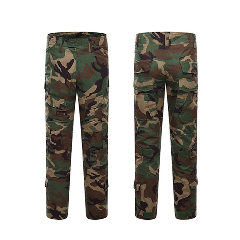 Military Pants Army Camouflage Tactical Pants High Quality Multi Pocket Cargo Pant Men Clothing Printball Trousers TFG3