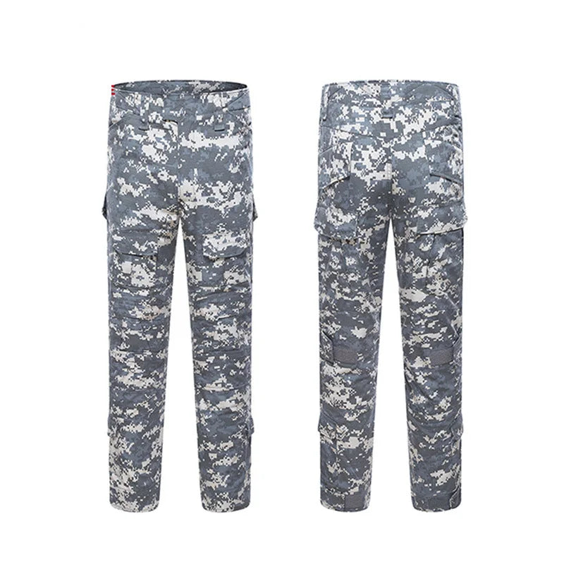 Military Pants Army Camouflage Tactical Pants High Quality Multi Pocket Cargo Pant Men Clothing Printball Trousers TFG3