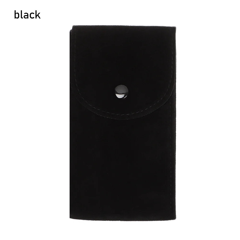 Portable Flannelette Watch Pouch Storage Bag Single Watch Travel Organizer Display Pouch Gift Bag Watch Dust Protection Case