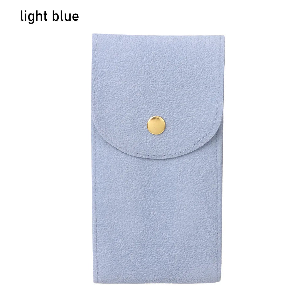 Portable Flannelette Watch Pouch Storage Bag Single Watch Travel Organizer Display Pouch Gift Bag Watch Dust Protection Case