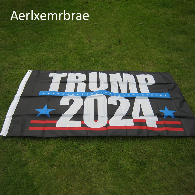 150x90cm Trump 2024 Flag Polyester Printed Trump Flag Keep America Great