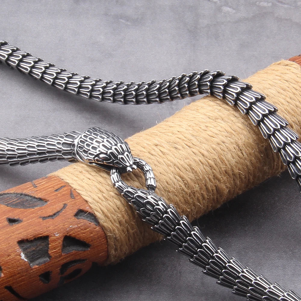 Ouroboros Snake Vintage Necklace - Madeinsea©