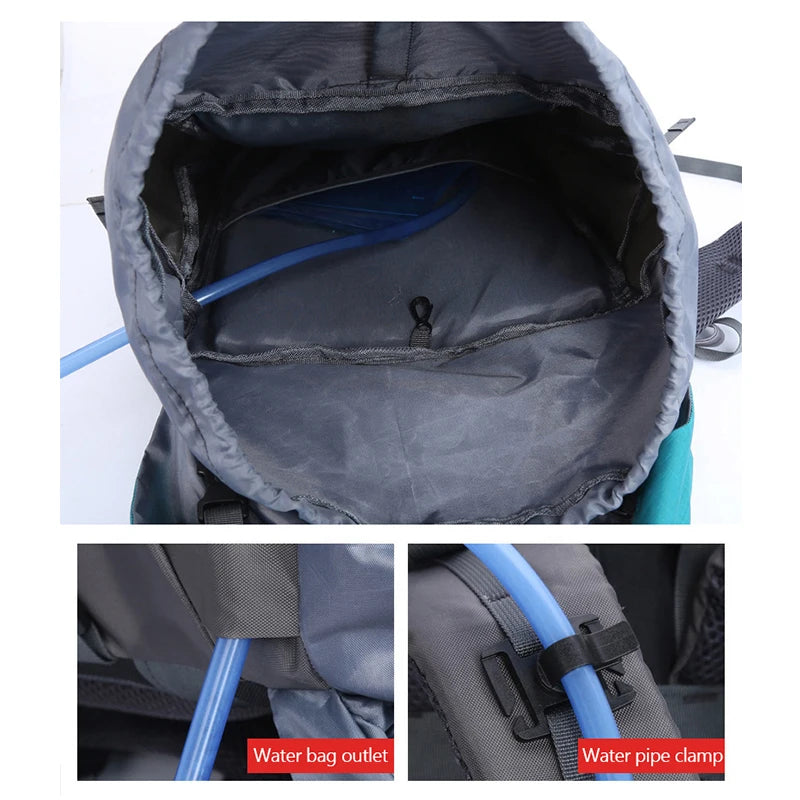 65L X-Large Outdoor Camping Waterproof Backpack