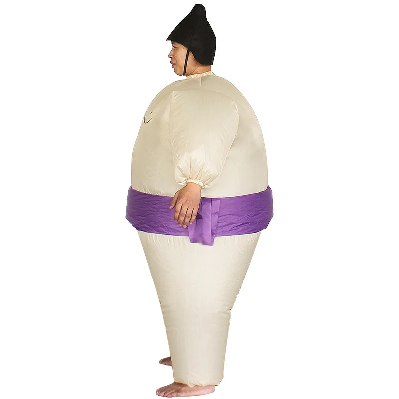 Disfraz de sumo inflable para fiesta, juego de rol, disfraz divertido de luchador, disfraz de Halloween, disfraces de cosplay para niños y adultos