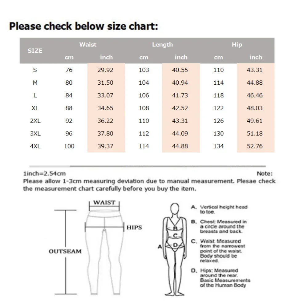 Men's Cargo Trousers Elastic Waist Elastic Multi-pocket Loose Combat Work Pants Outdoor Fitness Sports Casual Pants S-4XL