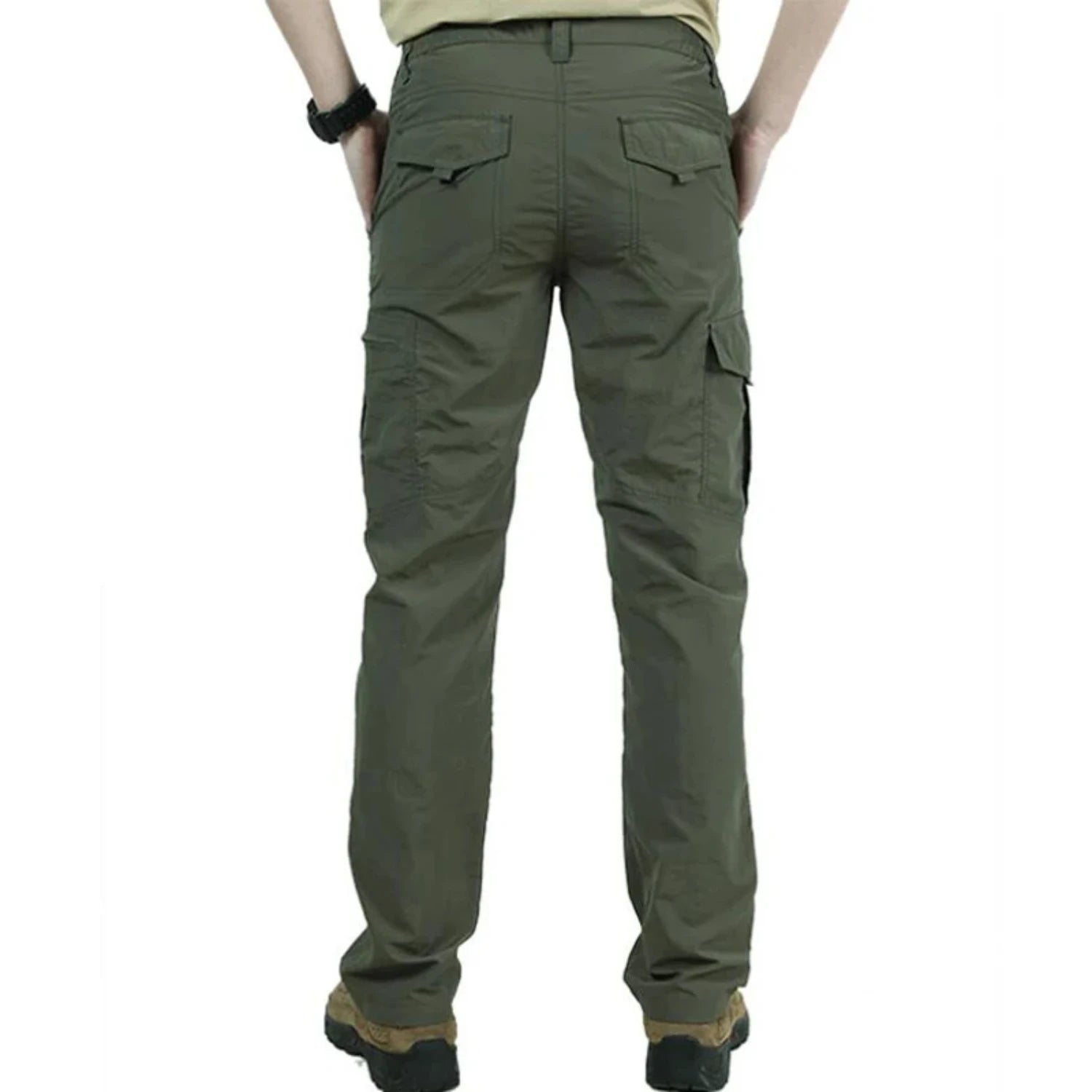 New Quick Dry Hiking Pants Men Summer Outdoor Mountain Climbing Fishing Breathable Trousers Cool Trekking Sport Tactical Cargo P