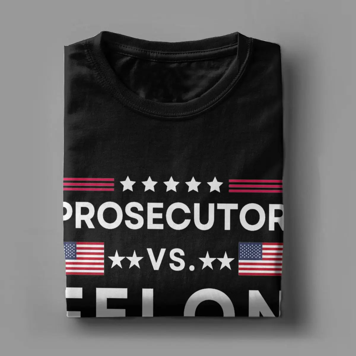 T-shirt d'été pour homme et femme Procureur VS Felon 2024 Accessoires Kamala Harris Joe Biden T-shirt en coton Vêtements T-shirt drôle