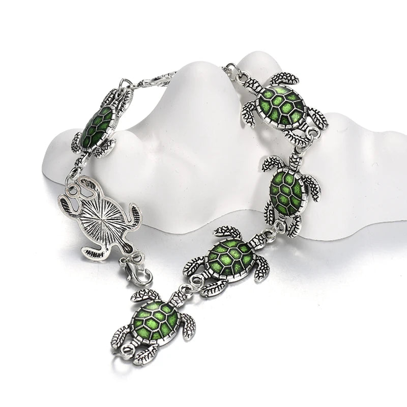 Sea Turtle Bracelet for Women Chain Bracelet Fashion Jewelry