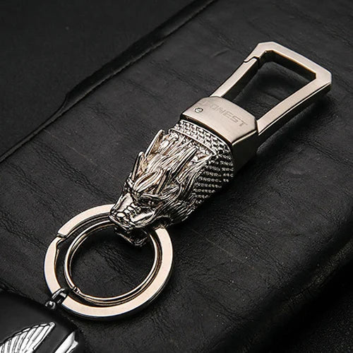 Luxury Keychains Men Women Car Key Chain for Key Ring Holder Jewelry Genuine Leather Rope Bag Pendant Custom Engraving Best Gift