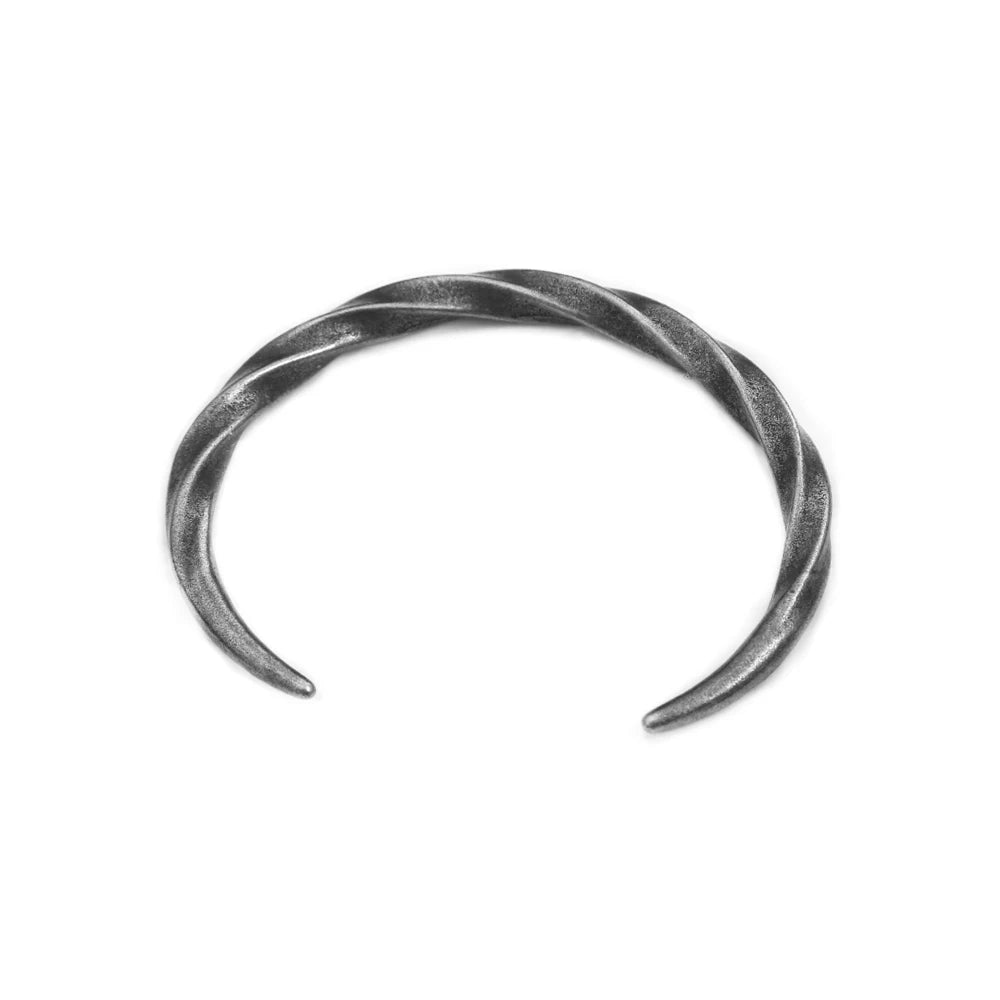 New Design Fashion Vintage Simple Bracelets Stainless Steel Trend Retro Bracelet Twist Bangle Party Jewelry Gifts Dropshipping