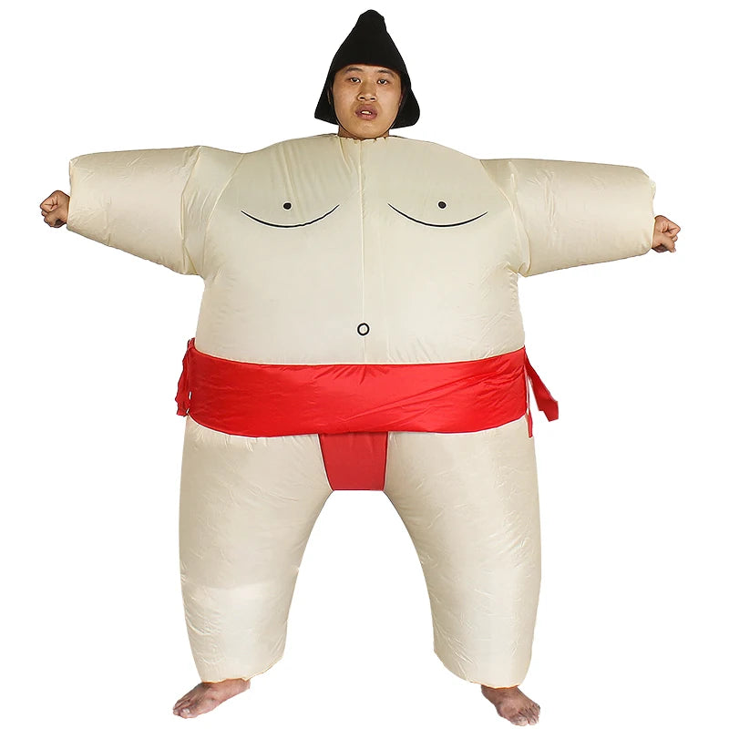 Inflatable Sumo Costume Party Role Play Dress Up Funny Fighter Costumes Suit Disfraz Halloween Cosplay Costumes For kids Adult