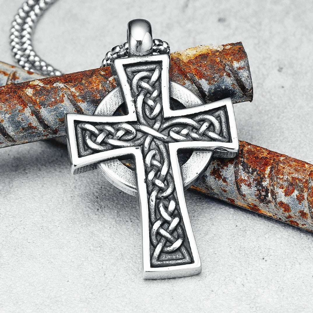 Einfache Kreuz Männer Halskette 316L Edelstahl Anhänger Kette Religion Hip Hop Rap für Freunde Schmuck Beste Geschenk Dropshipping