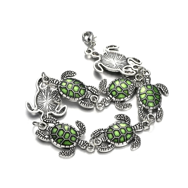 Sea Turtle Bracelet for Women Chain Bracelet Fashion Jewelry