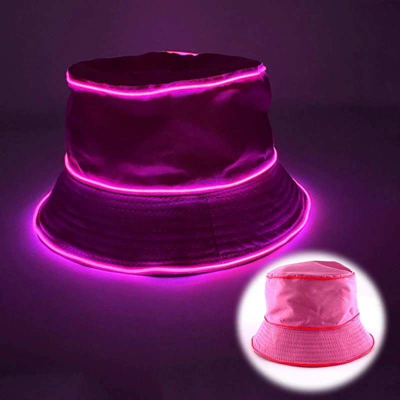 New Arrival Pearlescent Cowboy Hat Dance Costume Decorate Glowing Cowgirl Cap Glowing For Neon NightClub