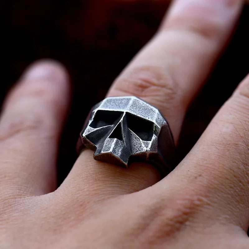 316L Stainless Steel Skull Ring