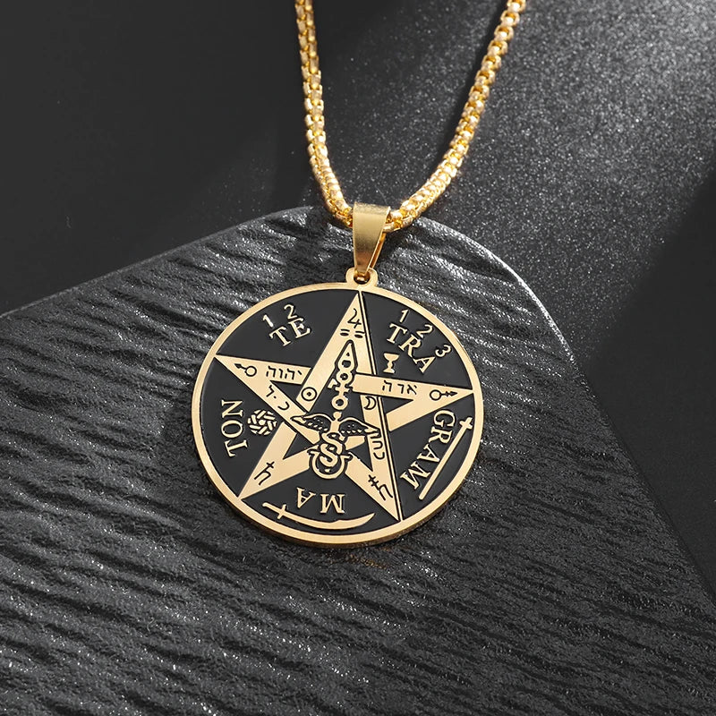 New Fashion Zircon Star of David Pendant Men Women Trend Charm Hexagonal Star Necklace Daily Casual Jewelry Gift