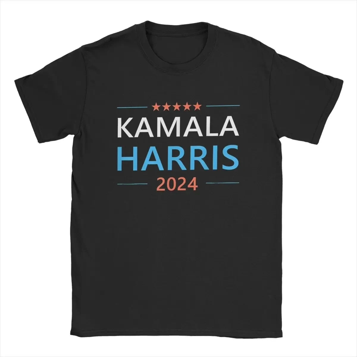 Vintage Kamala Harris 2024 T Shirts Men Cotton Novelty T-Shirts Crew Neck Joe Biden Tee Shirt Short Sleeve merchandise Summer