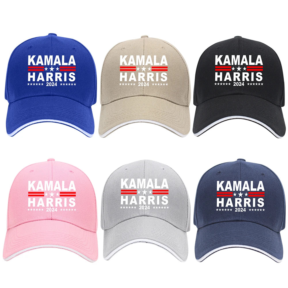 Gorra de béisbol de Kamala Harris, gorra de béisbol unisex, gorra de béisbol transpirable de moda, gorra de papá política ajustable para senderismo y pesca