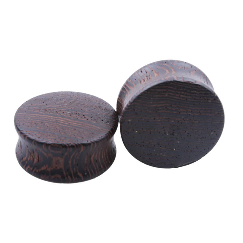 2pcs Ear Gauges Wood Ear Tunnels Plugs Piercing Jewelry Ear Piercing Stretchers Expander Plugs and Tunnels 8-25mm