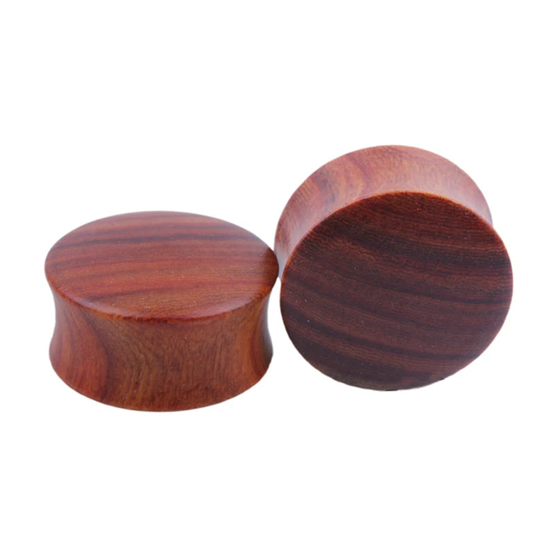 2pcs Ear Gauges Wood Ear Tunnels Plugs Piercing Jewelry Ear Piercing Stretchers Expander Plugs and Tunnels 8-25mm