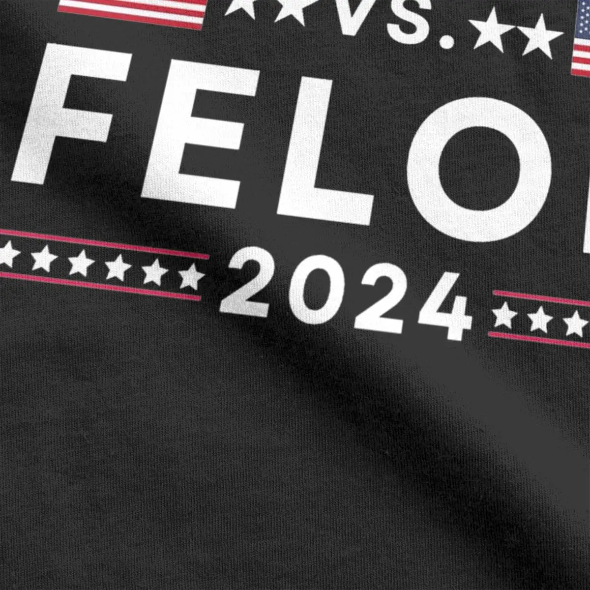 T-shirt d'été pour homme et femme Procureur VS Felon 2024 Accessoires Kamala Harris Joe Biden T-shirt en coton Vêtements T-shirt drôle