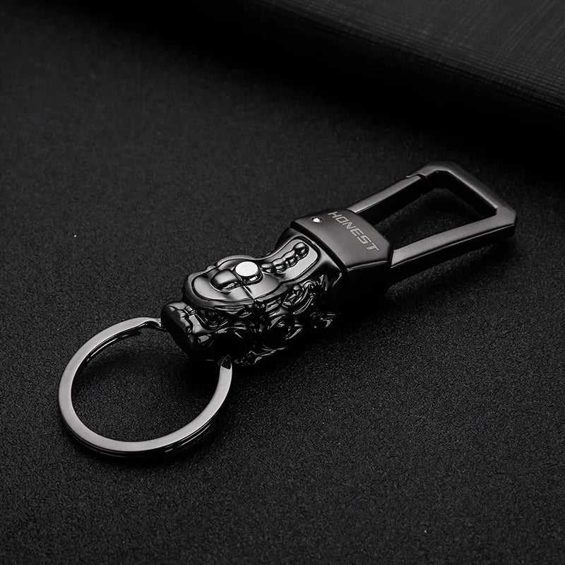 Luxury Keychains Men Women Car Key Chain for Key Ring Holder Jewelry Genuine Leather Rope Bag Pendant Custom Engraving Best Gift