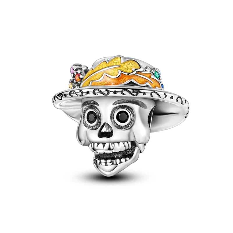 Halloween Pumpkin Mom Animal Ocean Series Beads Charm Bead Fit Original Pandora Bracelet Silver 925 DIY Jewelry Women Gift