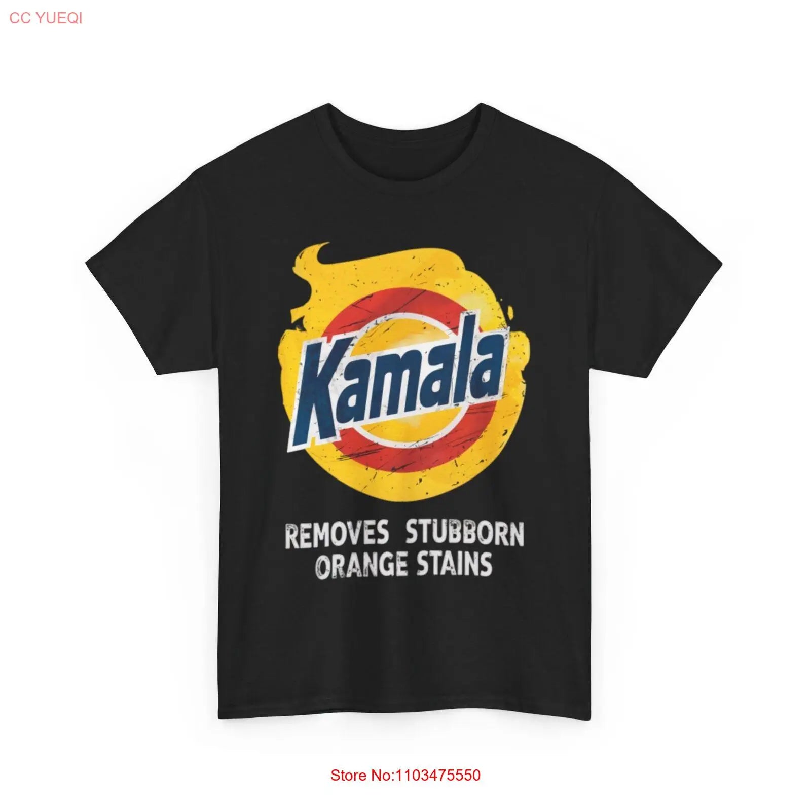 KAMALA DETERGENT REMOVES STUBBORN ORANGE STAINS ANTITRUMP T-Shirt