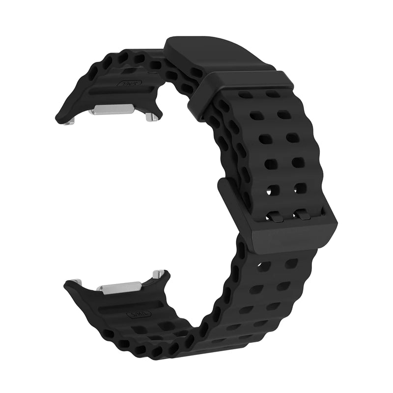 Marine Band For Samsung Galaxy Watch Ultra 47mm Sports Silicone Strap Bracelet For Samsung Galaxy Ultra Watchband Accessories