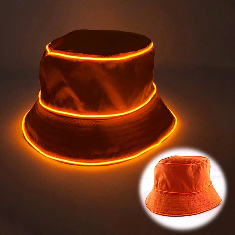 New Arrival Pearlescent Cowboy Hat Dance Costume Decorate Glowing Cowgirl Cap Glowing For Neon NightClub