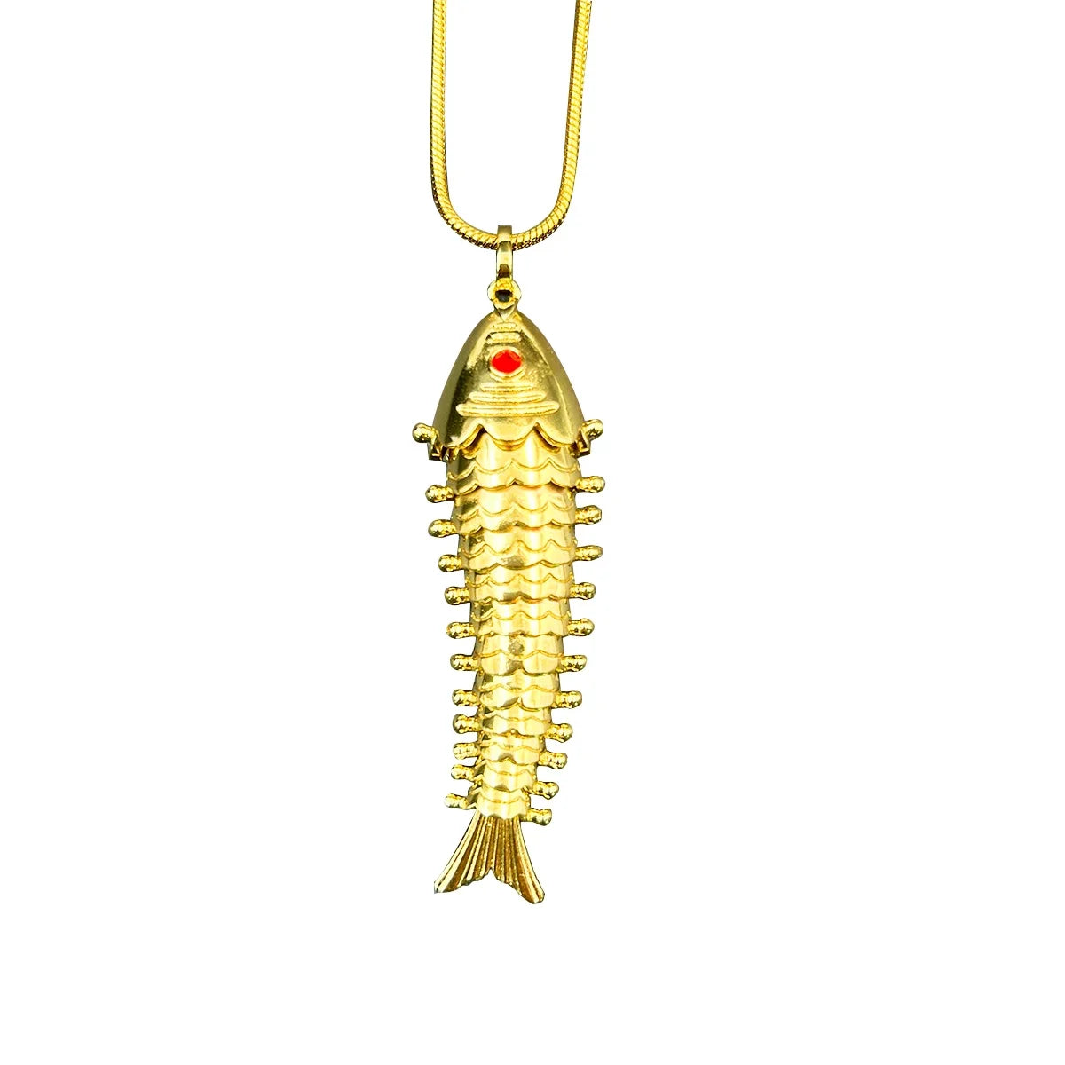 Golden Fish Necklace