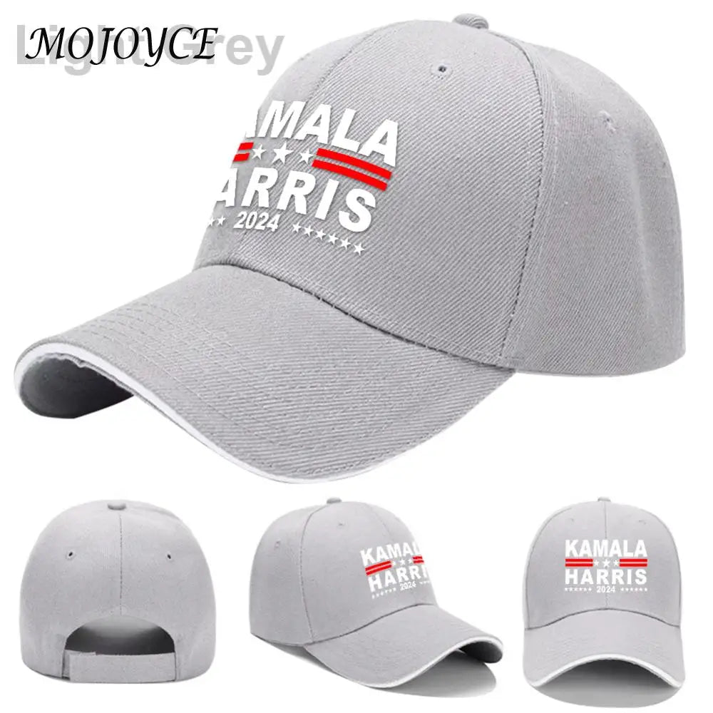 Kamala Harris 2024 Hat President Election Hat Unisex Baseball Caps Breathable Adjustable Hip Hop Dad Hats for Men Women Running