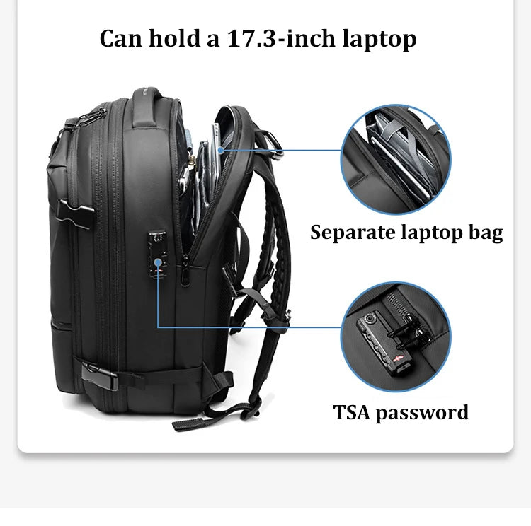 Vacuum Compression Backpack for Travel