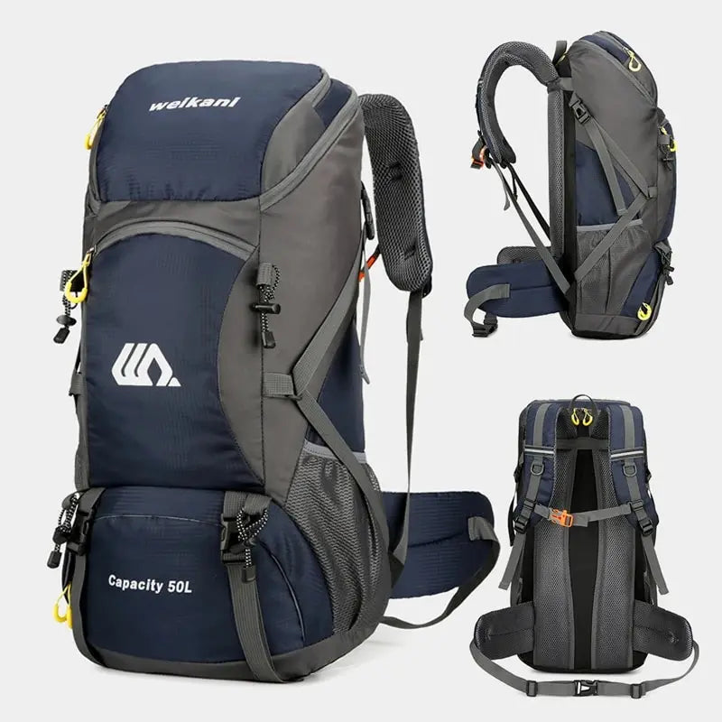 50L Travel Camping Hiking Waterproof Backpack